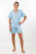 Pijama Color Azul Pastel