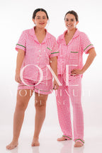 Pijama Vichy Rosa