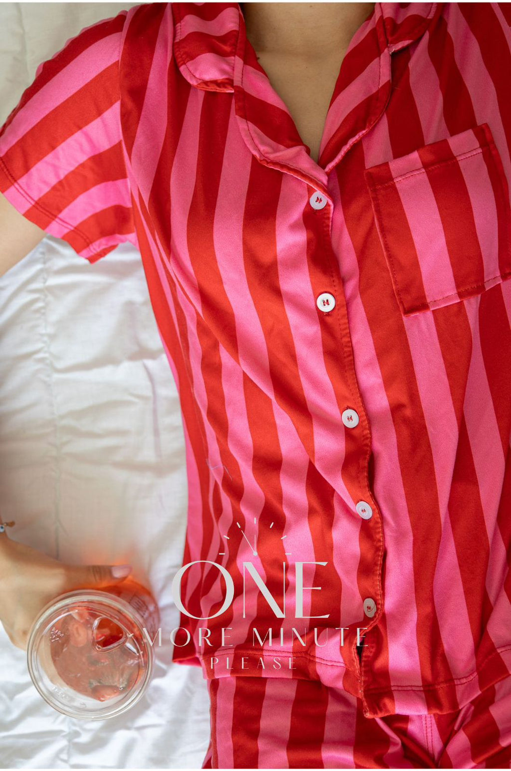 Rayas Rojo con Rosa